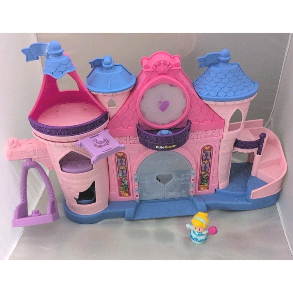Disney Princess Magical Lights & Dancing Castle Little People Toddler Playset